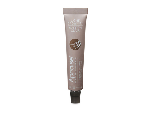 Apraise Краска для бровей и ресниц Vegan & PPD Free, Light Brown 3.1, 20 мл в интернет магазине Beauty Hunter