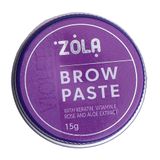 Zola Паста для брів Фіолетова Brow Paste violet, 15 г