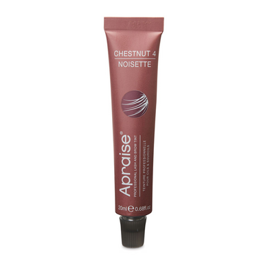 Apraise Eyebrow and Eyelash Tint Vegan & PPD Free, Chestnut 4, 20ml