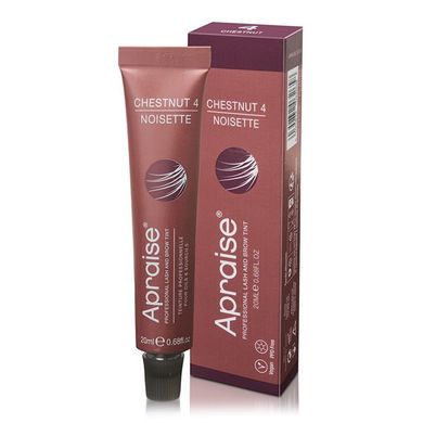 Apraise Farba do brwi i rzęs Vegan & PPD Free, Chestnut 4, 20 ml w sklepie internetowym Beauty Hunter