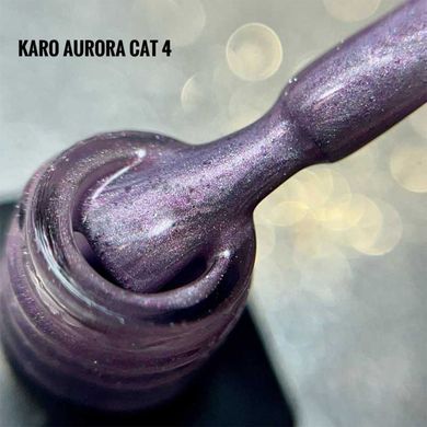 Gel Polish Karo Aurora Cat Eye #4, 6 ml