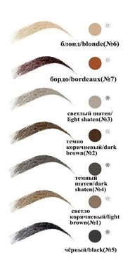 Permanent Lash&Brow Henna for eyebrows, №1 Warm light brown, 20 g