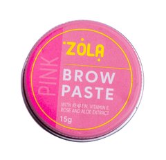 Zola Паста для бровей Розовая Brow Paste pink, 15 г в интернет магазине Beauty Hunter