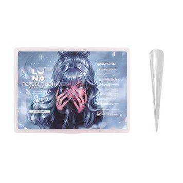 Gel tips Luna Moon Stiletto XXL, 120 pieces