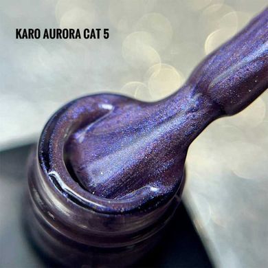 Гель-лак кошачий глаз Karo Aurora Cat Eye #5, 6 мл в интернет магазине Beauty Hunter