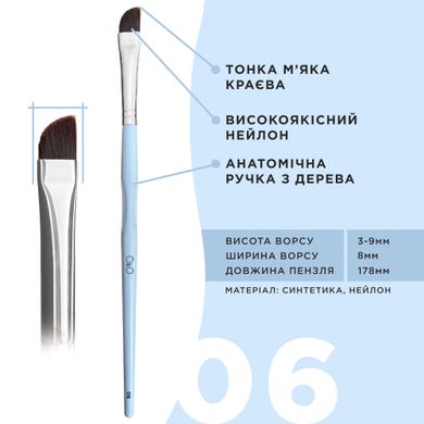 OKO Soft Large Angled Brush #6