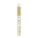 Cleansing brush for eyelashes and eyebrows, with gold glitter 1 of 3