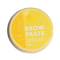 Zola Eyebrow Paste Yellow Brow Paste yellow, 15 g