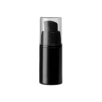 Butelka plastikowa z dozownikiem czarna, 15 ml w sklepie internetowym Beauty Hunter
