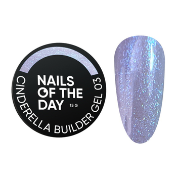 Гель Nails Of The Day для нарощування нігтів Builder Gel Cinderella 03, 15 мл в інтернет магазині Beauty Hunter