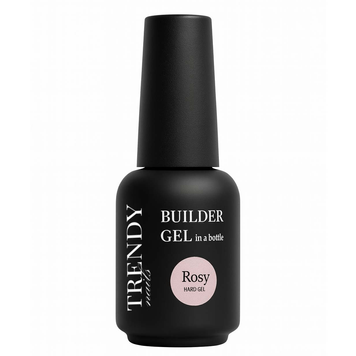 Trendy Nails Builder Gel/Hard Gel Rosy Hema TPO Free 15 ml