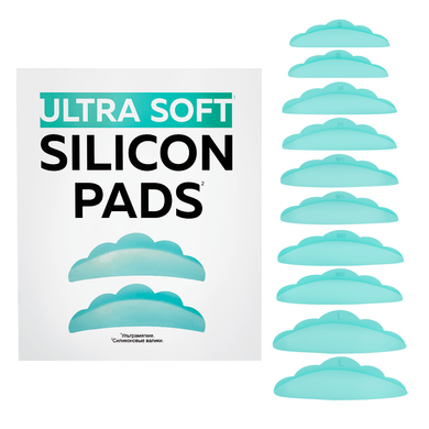 Ultra Soft Набір валиків силіконових, 5 пар (S, M, M1, M2, L) в інтернет магазині Beauty Hunter