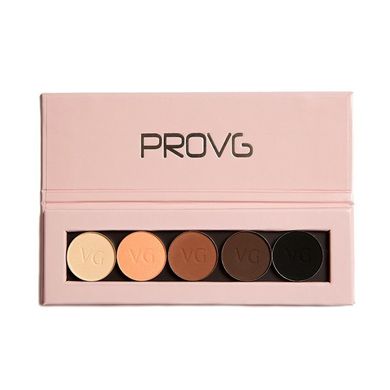 PROVG Eyeshadow Palette Set 5 refills Peach Harmony