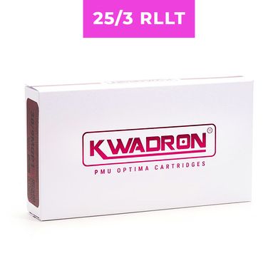 Kwadron Set of tattoo cartridges PMU Optima 25/3 RLLT, 20 pcs