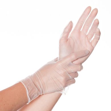 Medicom Transparent vinyl gloves, 100 pcs