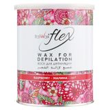 Italwax Воск теплий в банці FLEX Малина, 800 г