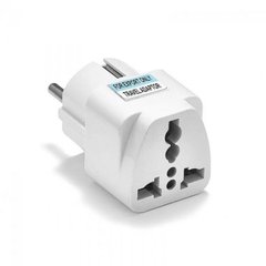 Power adapter Euro with grounding