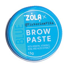 Zola Паста для бровей Голубая Brow Paste blue, 15 г в интернет магазине Beauty Hunter