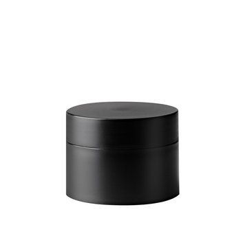 Słoik plastikowy matowy z membraną czarny, 30 ml w sklepie internetowym Beauty Hunter