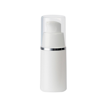 Butelka plastikowa z dozownikiem, biała, 15 ml w sklepie internetowym Beauty Hunter