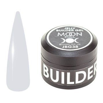 Żel budujący Moon Full Jelly Builder nr 38 jasnoszaro-niebieski 30 ml w sklepie internetowym Beauty Hunter