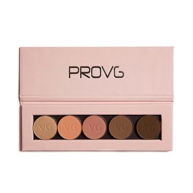 PROVG Eyeshadow Palette Set 5 refills Silk Embrace