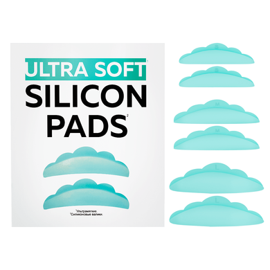 Ultra Soft Set of silicone pads, 3 pairs (S, M, L)