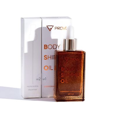 PROVG Body Shimmer Bronze Tan, 55 ml