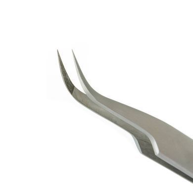 Viya tweezers curved shape with sharp thin tips Emily shape