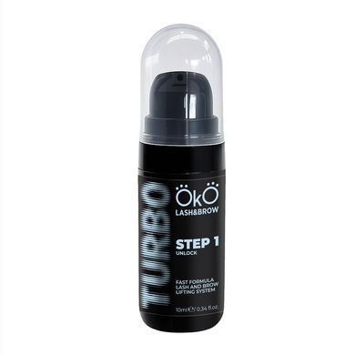 Płyn do laminowania rzęs i brwi OKO Lash&Brow TURBO STEP 1 UNLOCK, 10 ml w sklepie internetowym Beauty Hunter