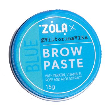 Zola Eyebrow Paste Blue Brow Paste blue, 15 g