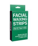 Kodi Восковые полоски для лица Facial waxing strips