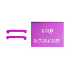 Zola Компенсаторы для ламинирования ресниц фиолетовые, 1 пара в интернет магазине Beauty Hunter