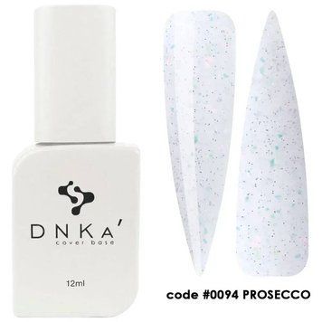 База DNKa' камуфлирующая с поталью Cover Base Rubber French №0094 Prosecco 12 мл в интернет магазине Beauty Hunter