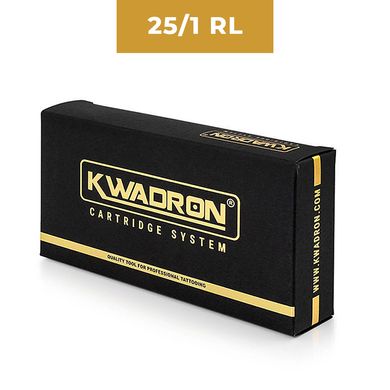 Kwadron Set of tattoo cartridges 25/1 RL, 20 pcs