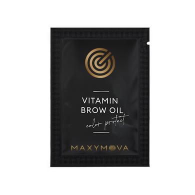Maxymova Вітамінна олія для брів Vitamin Brow Oil, у саше 1.5 мл в інтернет магазині Beauty Hunter