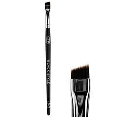 CTR Eyebrow Brush beveled for coloring Black Style LB-05