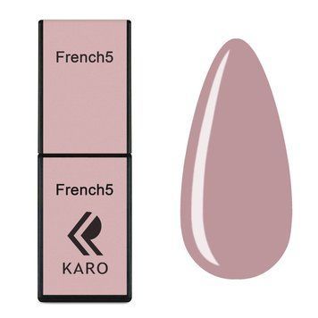 Гель-лак Karo цветной French #5 8 мл в интернет магазине Beauty Hunter