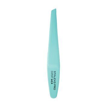 Staleks Pęseta do brwi Expert 64 Typ 4 (wąskie ścięte krawędzie) niebieska w sklepie internetowym Beauty Hunter