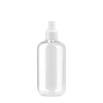 Butelka plastikowa przezroczysta z białym sprayem, 100 ml w sklepie internetowym Beauty Hunter