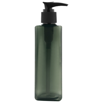 Butelka plastikowa z dozownikiem czarna, 250 ml w sklepie internetowym Beauty Hunter