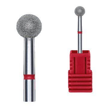 Obcinacz do paznokci Kraken w kształcie diamentowej kulki z czerwonym nacięciem 5,0*4,8 mm w sklepie internetowym Beauty Hunter