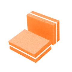 Mini buffs for nails, orange