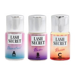 Lash Secret Набор для ламинирования ресниц (A, B, C), баночки 5 мл в интернет магазине Beauty Hunter