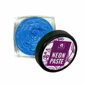 Паста для брів AntuOne, Neon Paste, синя, 5 г в інтернет магазині Beauty Hunter
