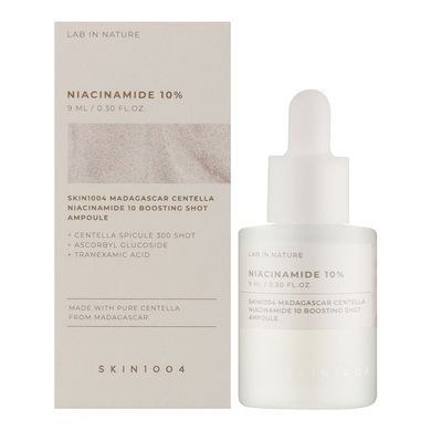 Serum SKIN1004 Madagascar Centella Niacinamide 10 Boosting Shot Ampoule, 9 ml