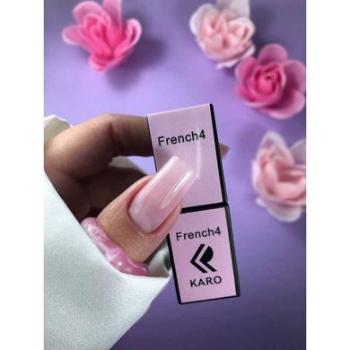 Гель-лак Karo цветной French #4, 10 мл в интернет магазине Beauty Hunter