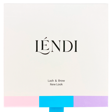 Lendi Set of compositions for lamination of eyelashes and eyebrows Lash&Brow New Look, 3x10 ml