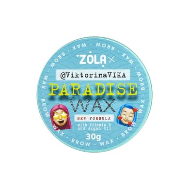 Zola Віск для укладання брів Paradise wax by VictorinaVIKA, 30 г в інтернет магазині Beauty Hunter