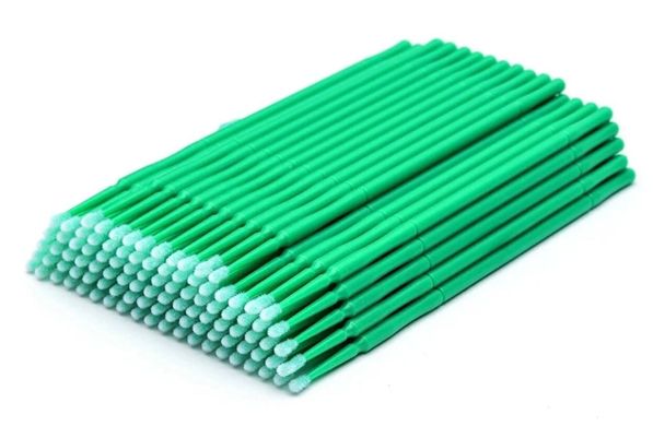 Microbrushes in a package Green size M 100 pcs